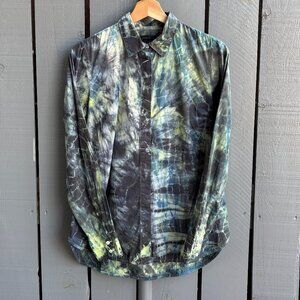 J.Crew Tie Dye Button Down, size 8